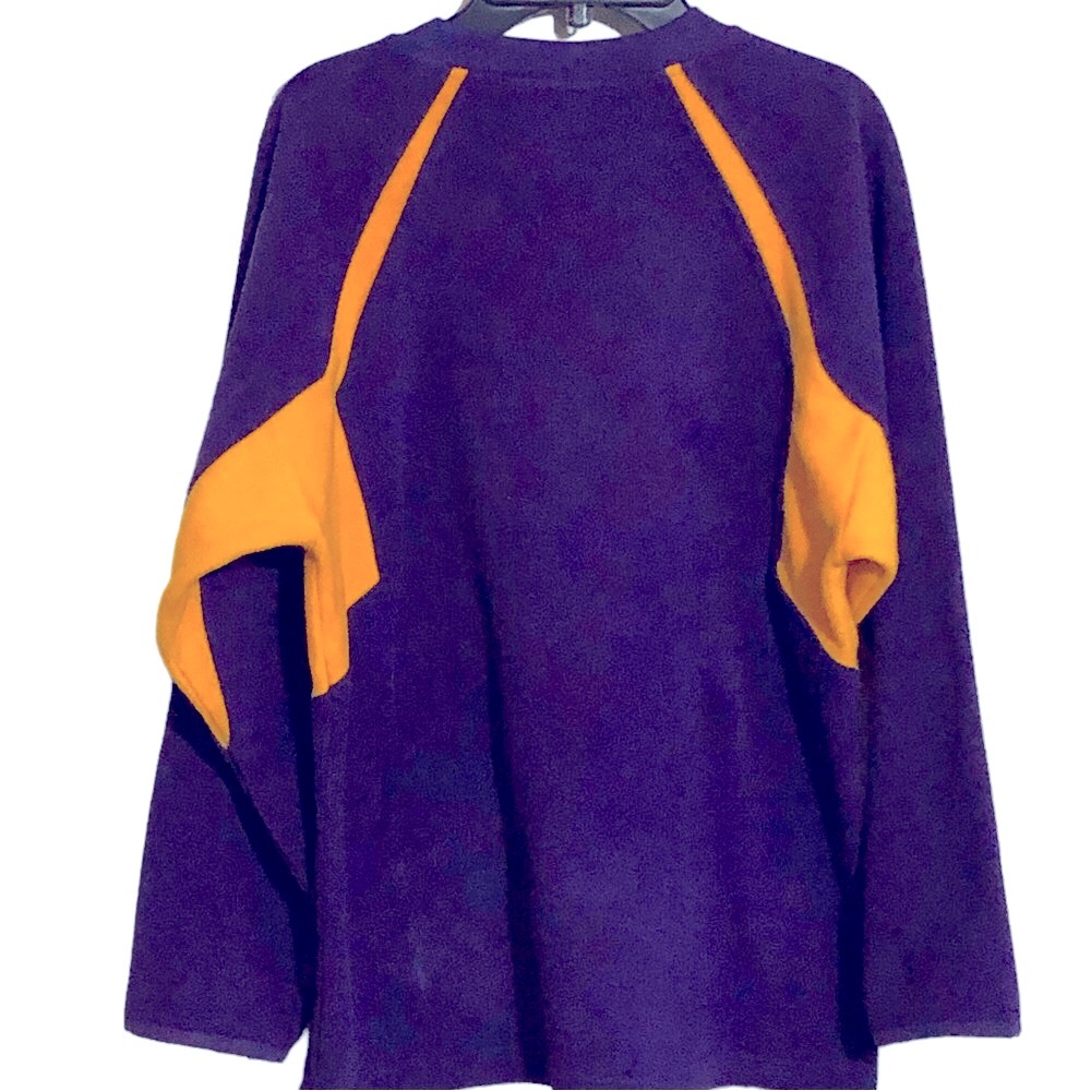 Nike Fleece Pullover Top LSU Tigers Purple & Gold Crew Neck Womens Size … - Picture 7 of 8
